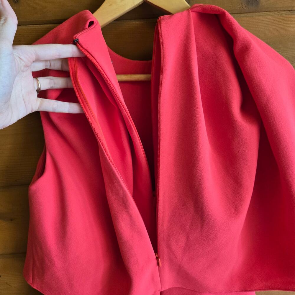 Safiyaa Alambra Dress Grenada Pink Heavy Crepe NWT US 6 Formal Maxi Gown Derby - Picture 6 of 10